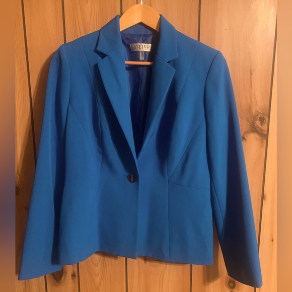Kasper Jackets & Blazers - Kasper-Blazer-Royal Blue-Size 6-Business Casual